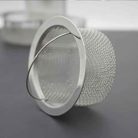 Stainless Steel Kitchen Sink Garbage Filter Basket Sink Strainer Drain Basket With Handle For Kitchen Sink Drainer Cover