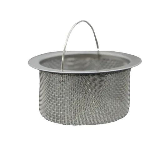 Stainless Steel Kitchen Sink Garbage Filter Basket Sink Strainer Drain Basket With Handle For Kitchen Sink Drainer Cover