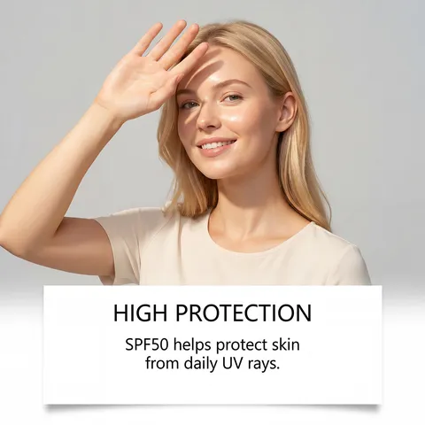 Crème Solaire Hydratante Au Tif Pour Le Visage Et Le Corps Protection Quotidienne Soin De Peau Léger Et Rafraîchissant