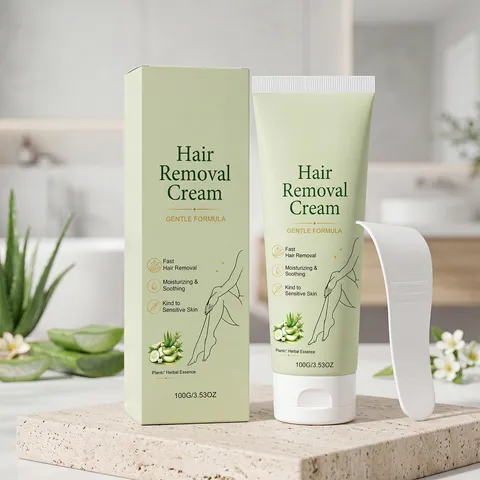 Gentle Hair Removal Cream For Body Skin Gentle Formula With Soothing Botanical Extracts And Free Spatula Easy Hair Remover