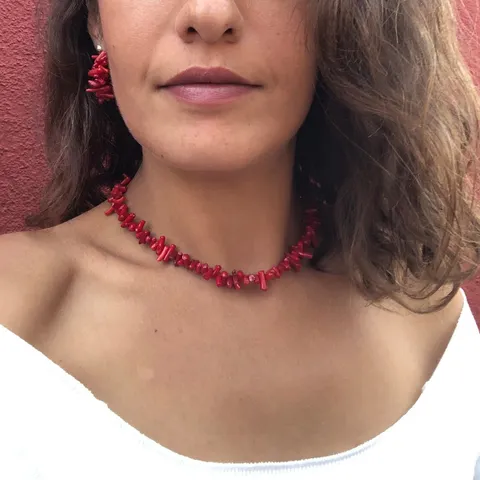 Girocollo Geometrico Fatto a Mano Colorato Cristallo Collana Corta per Donna Vintage Stile Etnico Ghiaia Catena della Clavicola Gioielli Regalo