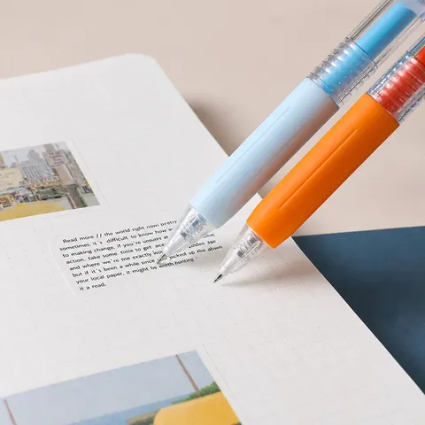 Styno Bolígrafos de Gel Retráctiles Punta Fina Escritura Suave Bolígrafos de Diario Morandi Arco Iris Bolígrafos de Colores Surtido Oficina