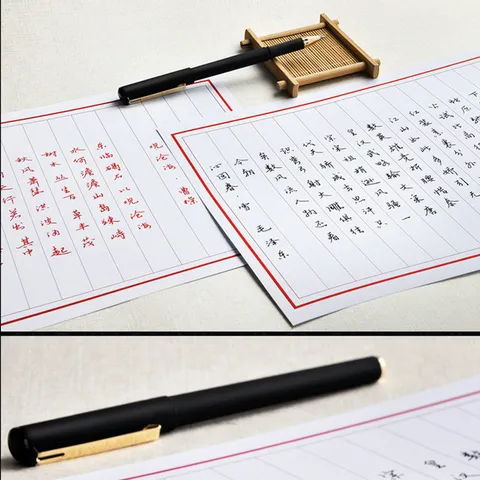 Stylo Gel Noir Pointe Balle Instrument d'Écriture Lisse Pour Bureau École et Étudiant Quotidien