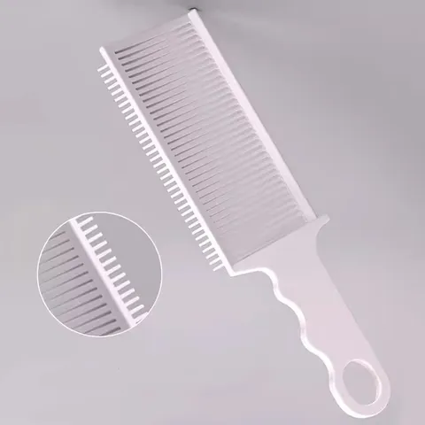 Professional Hair Cutting Comb Gradient Flat Top Clipper Comb Plastic Hairdressing Styling Tool For Barber Shop Home
