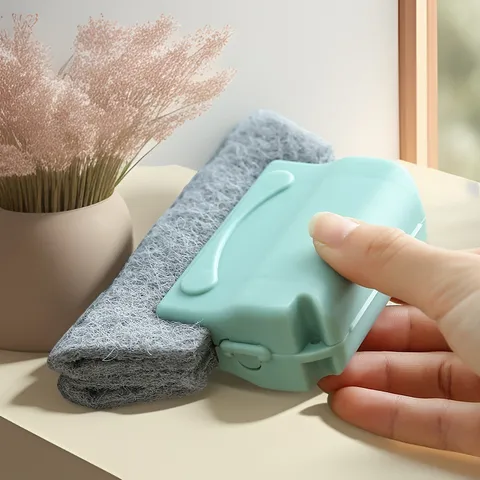 Window Groove Cleaning Brush Track Cleaner Tool Multifunctional Gap Cleaning Brush For Household Window Sill Corners