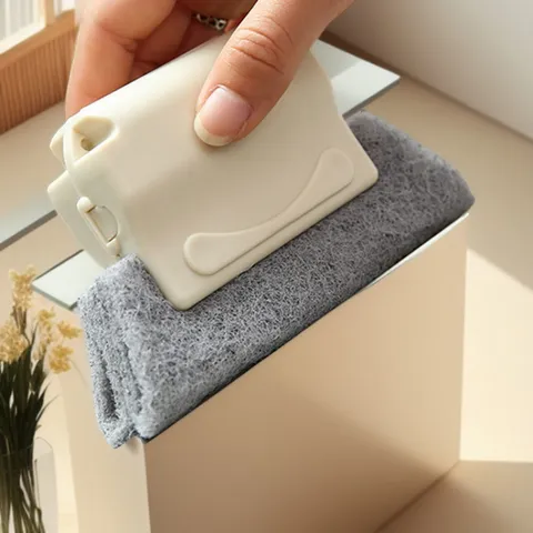 Window Groove Cleaning Brush Track Cleaner Tool Multifunctional Gap Cleaning Brush For Household Window Sill Corners