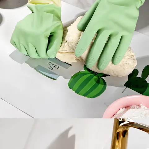 Haushalt Wasserdichte Spülen Handschuhe Langlebige Küche Reinigung Verdickte Latex Handschuhe Für Damen Herren