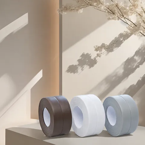 Wasserdichter Dichtungsstreifen Küche Badezimmer Waschbecken Wand Eckstreifen PVC Schimmelfester Klebeband Dichtungsstreifen