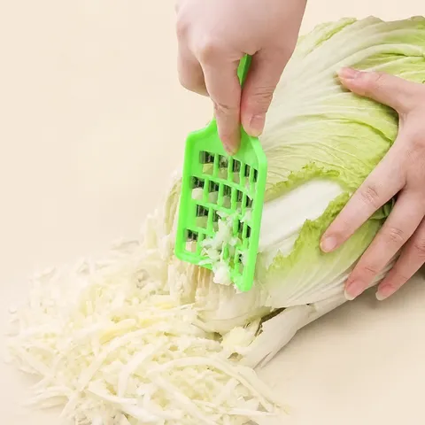 Manual Multi-Functional Vegetable Cutter ABS Plastic Cabbage Shredder Kitchen Tool For Dumpling Stuffing Home Cooking