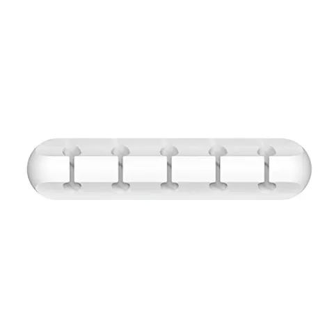 Enrouleur de Câble en Silicone Auto-Adhésif de Bureau Support Organisateur de Cordon pour Écouteur Câble de Données