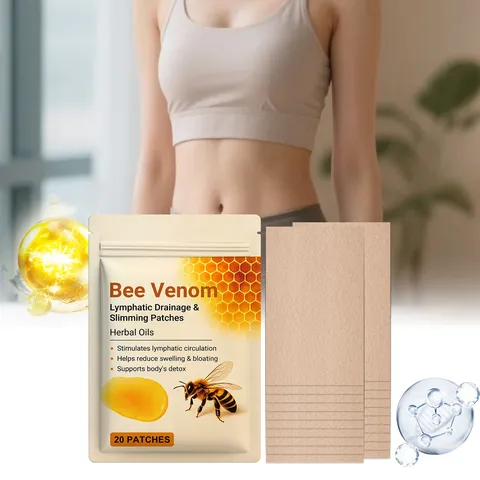 Bienengift Lymphdrainage Abnehmen Kräuter Ätherisches Öl Pflegepflaster Atmungsaktiv Hautfreundlich Körperformung Pflaster