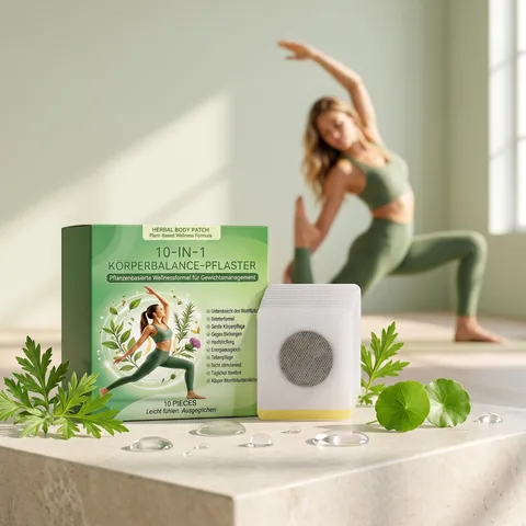 Kräuter Körperpflaster Pflanzenextrakt Atmungsaktiv Hautfreundlich Tägliche Körperpflege Patch Natürlich Wellness Patch