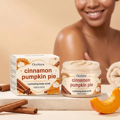 Cinnamon Pumpkin Pie Body Scrub Exfoliating Moisturizing Smoothing Body Care
