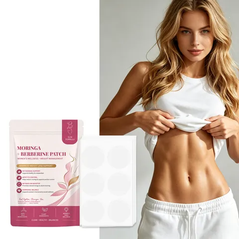 Moringa Berberin Kräuter Körperpflege Pflaster Dünn Komfortabel Hautfreundlich Tägliche Gesundheit Körperpflege Pflaster