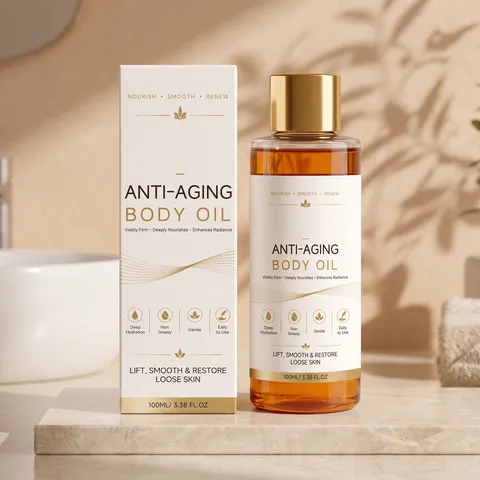 Anti-Aging Körperöl Tiefenwirksam Feuchtigkeitsspendend Nährend Glättend Hautpflege Ätherisches Öl Für Tägliche Körperpflege