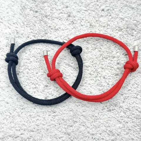 Handmade Woven Adjustable Cord Bracelet Minimalist Milan Rope Chain Bracelets For Men Women Couples Matching Friendship Jewelry Gift