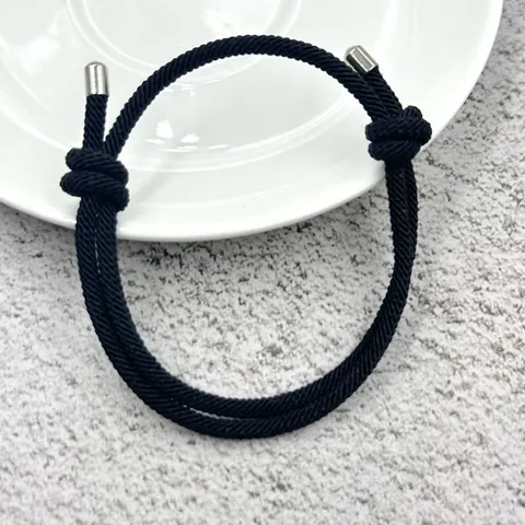 Handmade Woven Adjustable Cord Bracelet Minimalist Milan Rope Chain Bracelets For Men Women Couples Matching Friendship Jewelry Gift