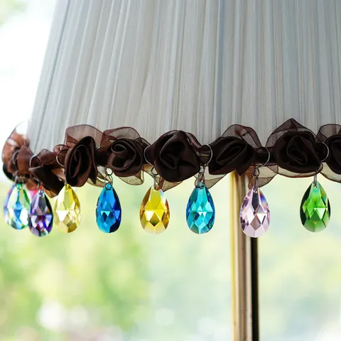 Prismi Acchiappasole in Cristallo Multicolore Prismi a Goccia in Vetro di Cristallo Sfaccettato per Decorazione Feng Shui