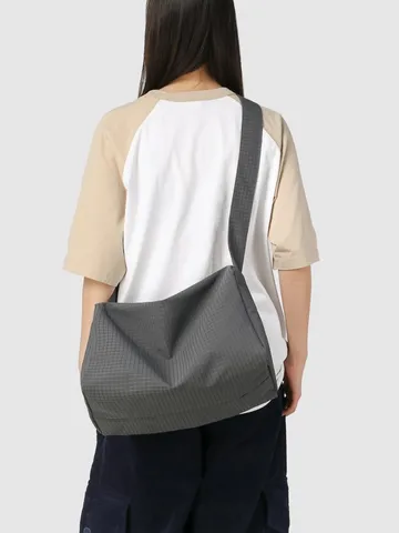 Minimalistische Umhängetasche Aus Nylon Für Herren Damen Große Kapazität Lässige Sportliche Schoudertasche Für Pendeln Yoga Büro