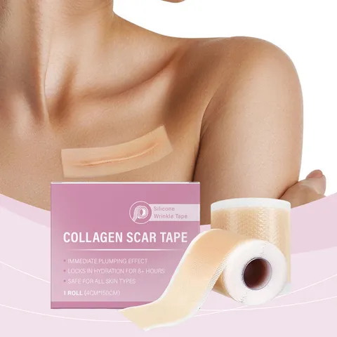 Transparent Facial Silicone Scar Tape Roll Anti Aging Wrinkle Patch Invisible Skin Repair Sticker Facial Care Beauty Tool