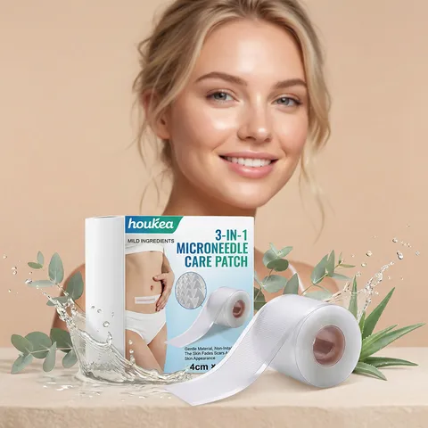 Rollo de Cinta de Gel de Silicona Parche de Cuidado de la Piel Transparente Transpirable Para el Cuerpo