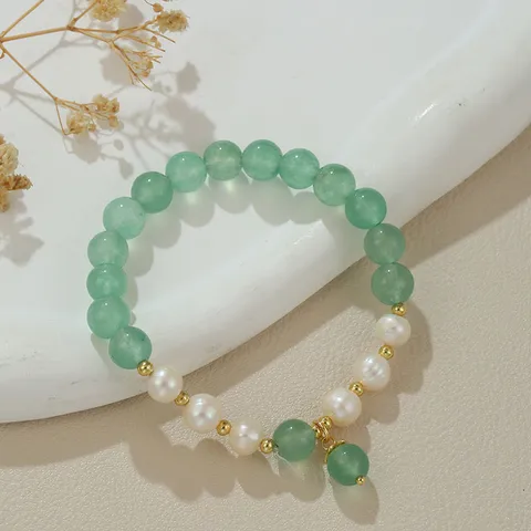 Neuer Chinesischer Stil Süßwasserperlen Armband Damen Natur Amethyst Lapislazuli Achat Kupferperlen Schmuck Geschenk