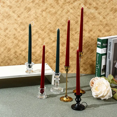Velas Aromáticas de Pilar Largo Vintage Europeo Cera de Soja Regalo de Decoración del Hogar