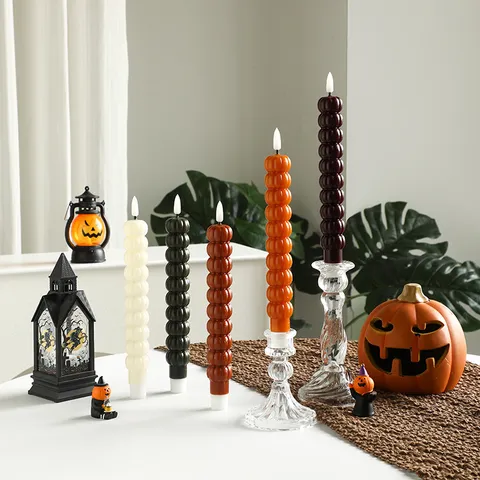 Lumière LED Électronique Citrouille d'Halloween Accessoire Décoratif de Fête