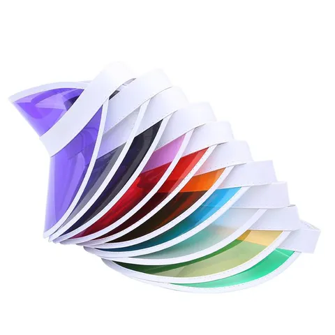 Unisex Transparent PVC Sonnenschutz Visier Hut Klar Anti-UV Outdoor Sommer Strand Kappe Damen Herren Mode Sport Hut