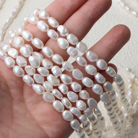 Natural Freshwater Pearl Beads Baroque Irregular Stone Strand For Jewelry Making DIY Necklace Bracelet Accessories Women Jewelry