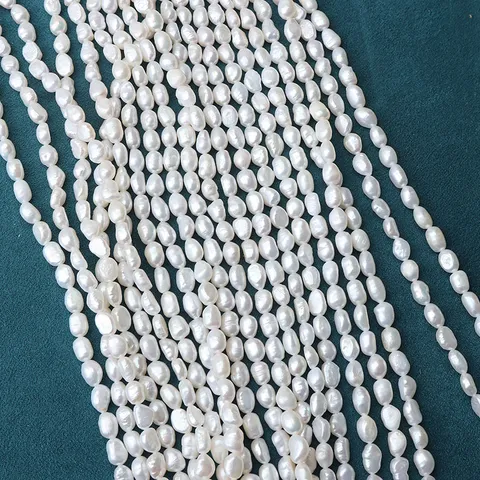 Natural Freshwater Pearl Beads Baroque Irregular Stone Strand For Jewelry Making DIY Necklace Bracelet Accessories Women Jewelry