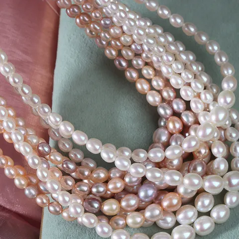 Natürliche Süßwasserperle Abgestufte Wassertropfen Halskette Mit 14K Goldgefülltem Zubehör Für Damen Elegantes Handgefertigtes Schmuckgeschenk