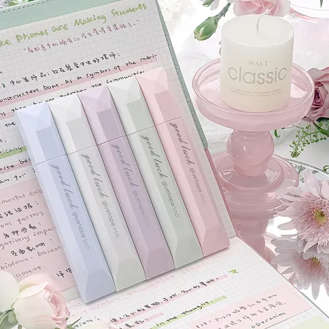 Set Chalkotainias Dots Polychromo Macaron Pastel Diplis Opsis Kolla Stilo Megali Horitikotita Grafiki Ili Gia Imerologio Scholeio Kai Grafeio