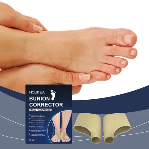Breathable Nylon Spandex Toe Straightener Daily Foot Care Relief Pad Hallux Valgus Support Bunion Corrector