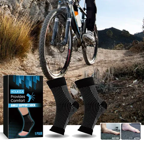 Breathable Athletic Arch Support Socks Anti-Slip Compression Foot Care Footwear For Outdoor Sports Fitness Daily Training