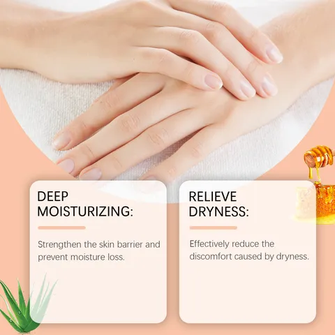 Bâton de Soin pour les Mains et les Pieds au Miel Hydratation Profonde Nourrissant Réparateur Sécheresse Apaisant Soin de la Peau Quotidien