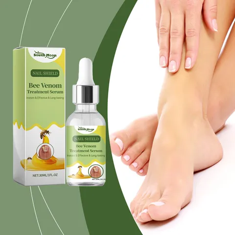 Advanced Nail Repair Liquid Bee Venom Nail Treatment Serum Instant Effective Professional Nail Care Solution