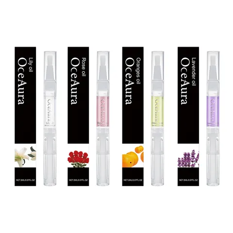 Cuticle Revitalizer Oil Pen Nail Treatment Moisturizing Nourishing Nail Care Pen Essential Oil Portable Design