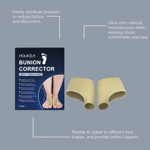 Breathable Nylon Spandex Toe Straightener Daily Foot Care Relief Pad Hallux Valgus Support Bunion Corrector