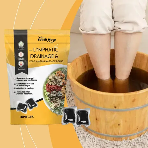 Herbal Foot Soak Beads Natural Botanical Extract Foot Cleaning Relaxation Daily Care Bath Foot Spa Pellets