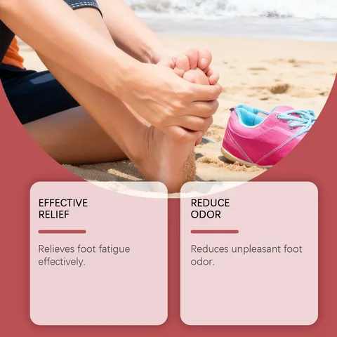 Herbal Foot Care Patches Breathable Relief Foot Patch Nourishing Skin Deep Care Relaxing Foot Pads Daily