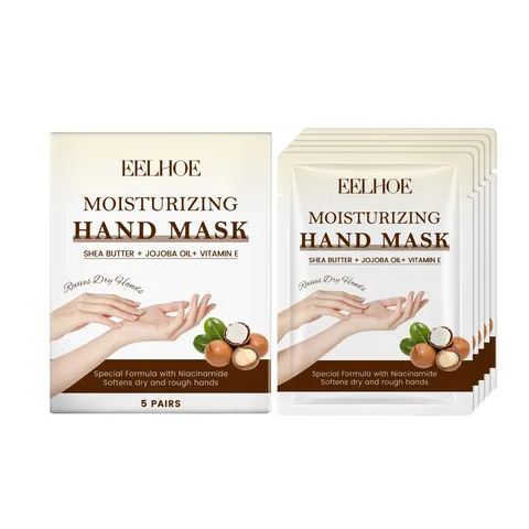 Vitamin E Feuchtigkeitsspendende Handmaske Sheabutter Jojobaöl Handpflege Behandlung Nährend Reparatur Trockene Haut