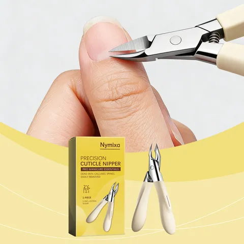 Alicates Profesionales de Acero Inoxidable para Cutículas Cortador de Uñas de Precisión para Eliminar Piel Muerta y Cuidado