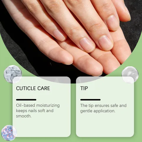 Cuticle Oil Pen Nail Care Treatment Pen Nourishing Moisturizing Cuticle Pusher Pen Portable Nail Art Care Tool