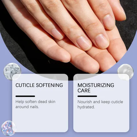 Nail Cuticle Care Kit Cuticle Remover Cream And Nail Nourishing Oil Pen Gentle Moisturizing Manicure Tool Set