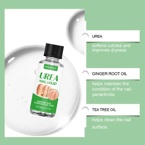 Urea Nail Liquid Treatment Moisturizing Nourishing Repairing Dry Cuticle Care Gentle Hand Foot Care Oil