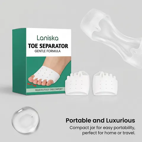 Silicone Toe Separator Straightener Bunion Corrector Relieve Foot Pain Daily Care Tool Foot Massage Equipment