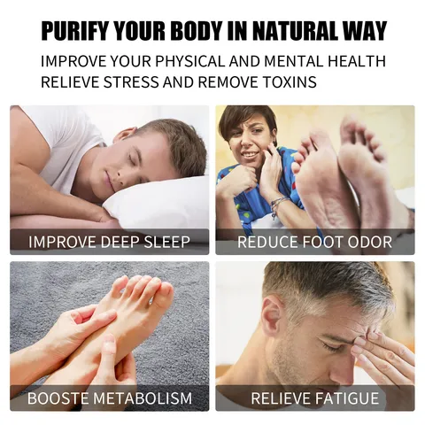Ginger Cleansing Foot Patch Herbal Detox Foot Care Pad Deep Cleaning Foot Patch For Daily Foot Relaxation Wellness