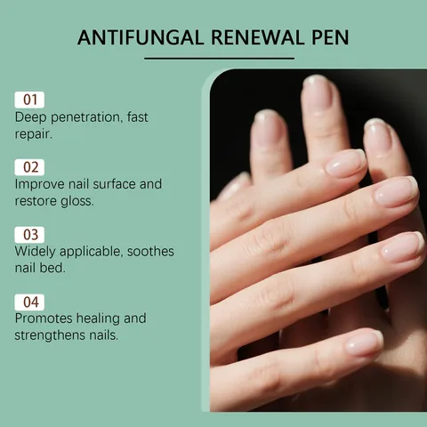 Daily Nail Care Pen Nighttime Antifungal Renewal Repair Pen Gentle Nail Surface Cleaning Smoothing Care Liquid