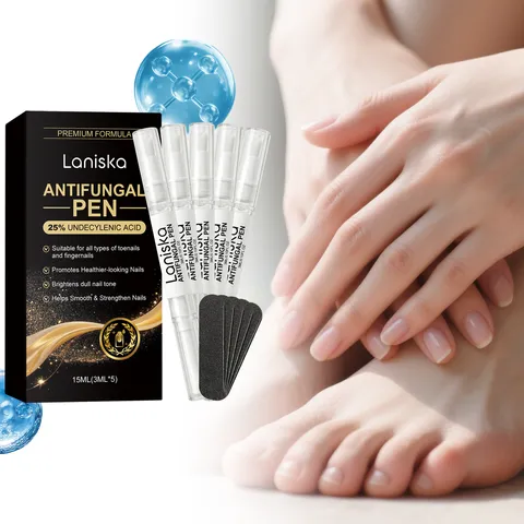Professional Nail Brightening Care Pen Set Antifungal Nail Treatment Pen with Nail Files Manicure Care Tools